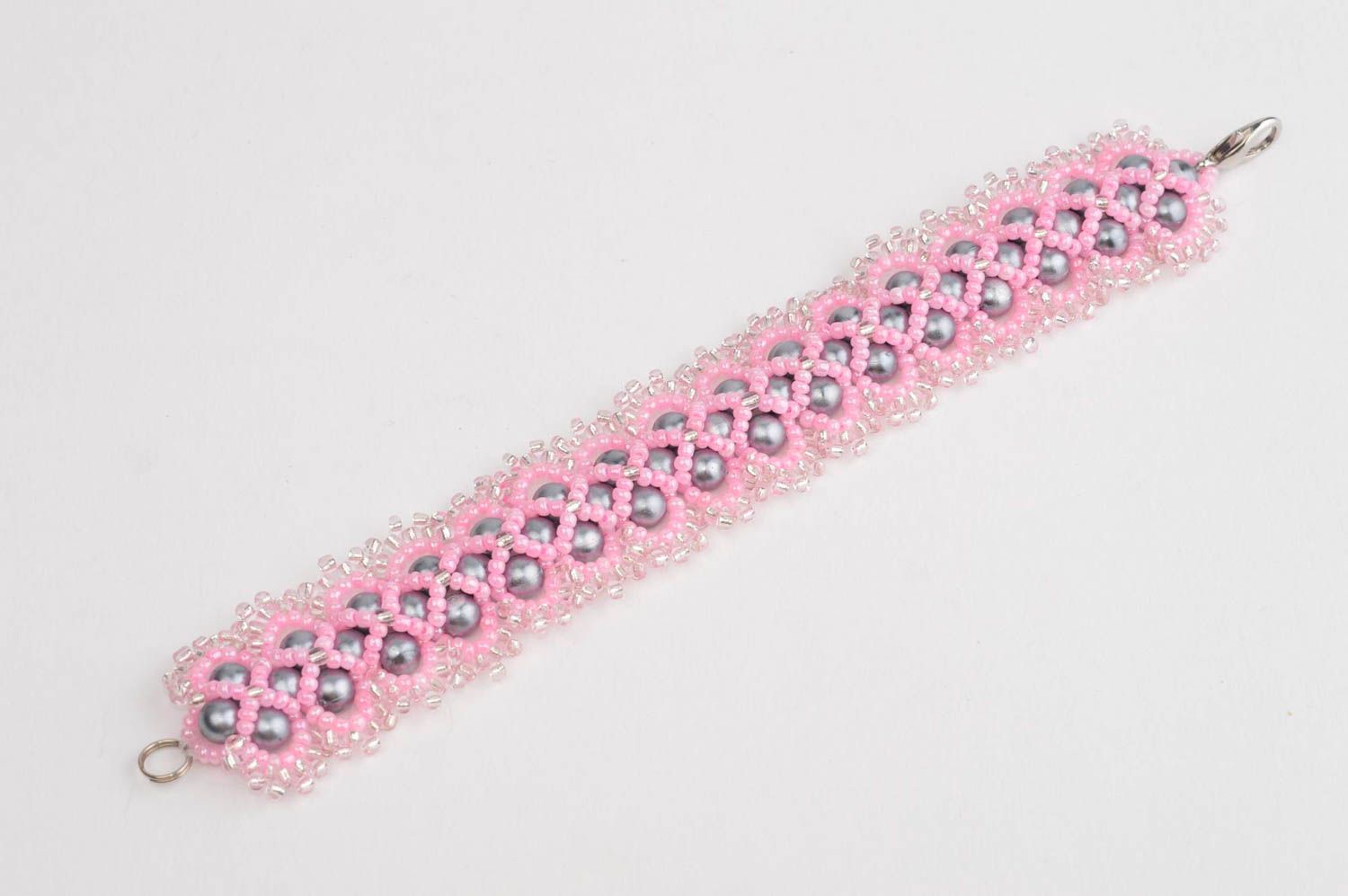 Hand-woven bracelet handmade seed bead bracelet fashion jewelry braided bracelet photo 2
