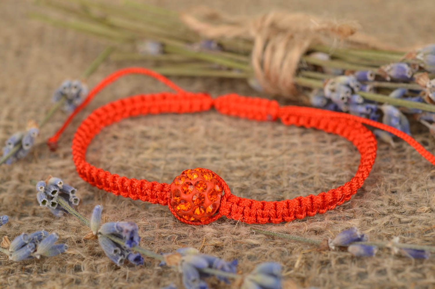Beautiful handmade braided wax cord bracelet nice textile bracelet jewelry ideas photo 5
