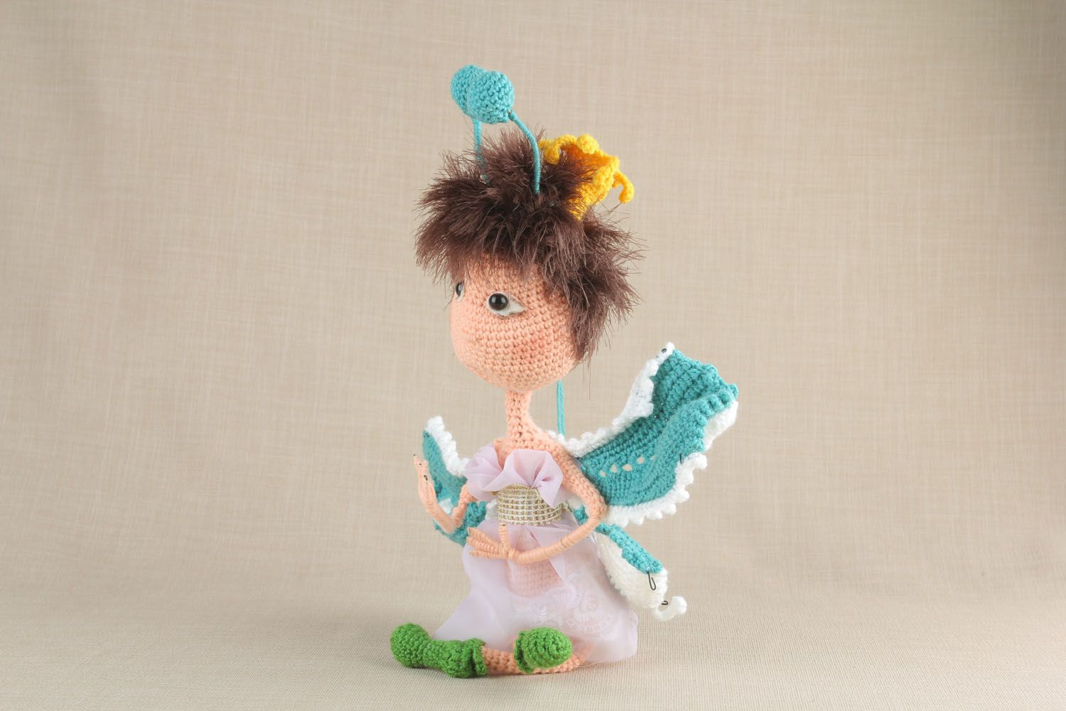 Soft crochet toy Fairy photo 4