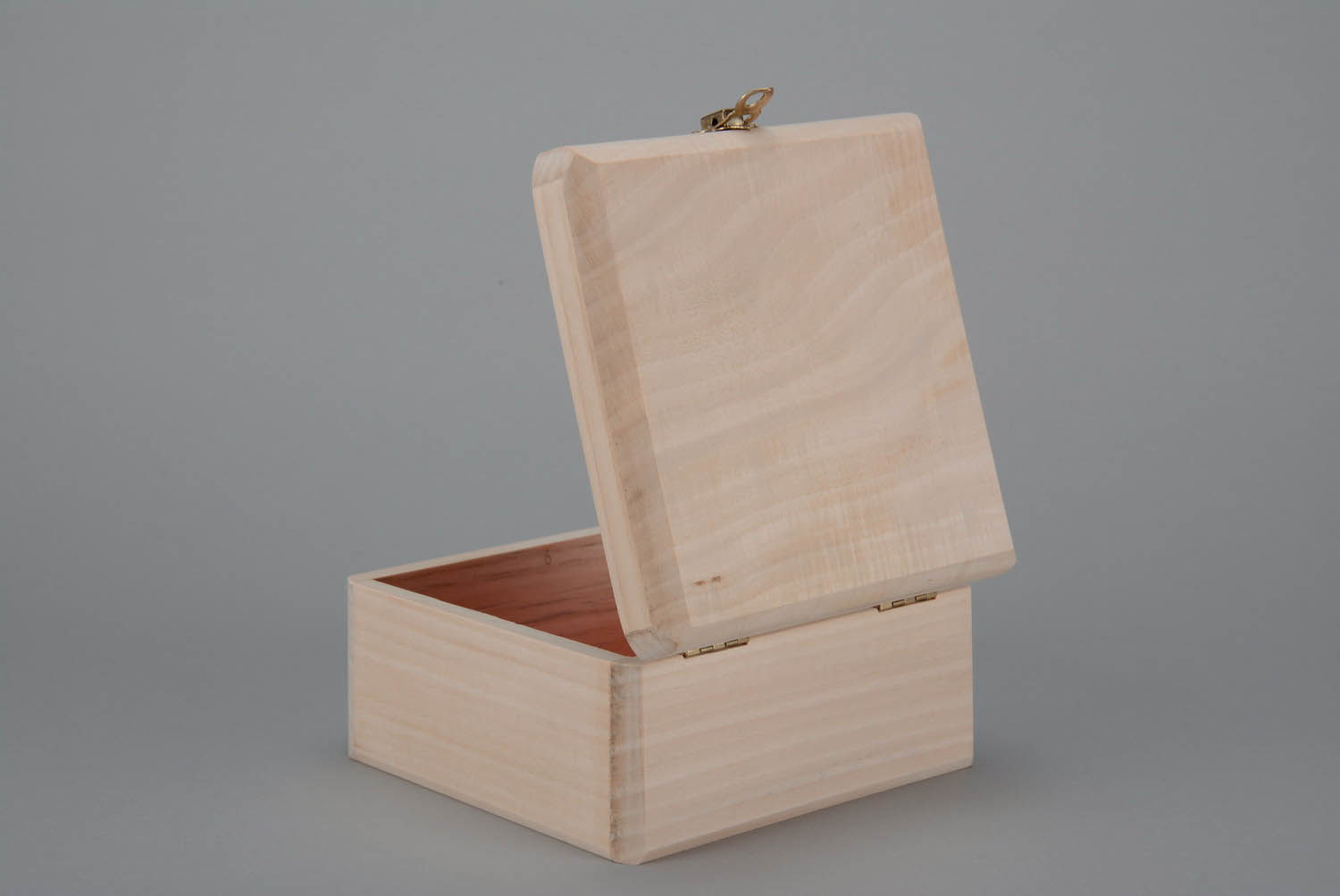 Caja de madera para decorar en técnica de pirograbado foto 3