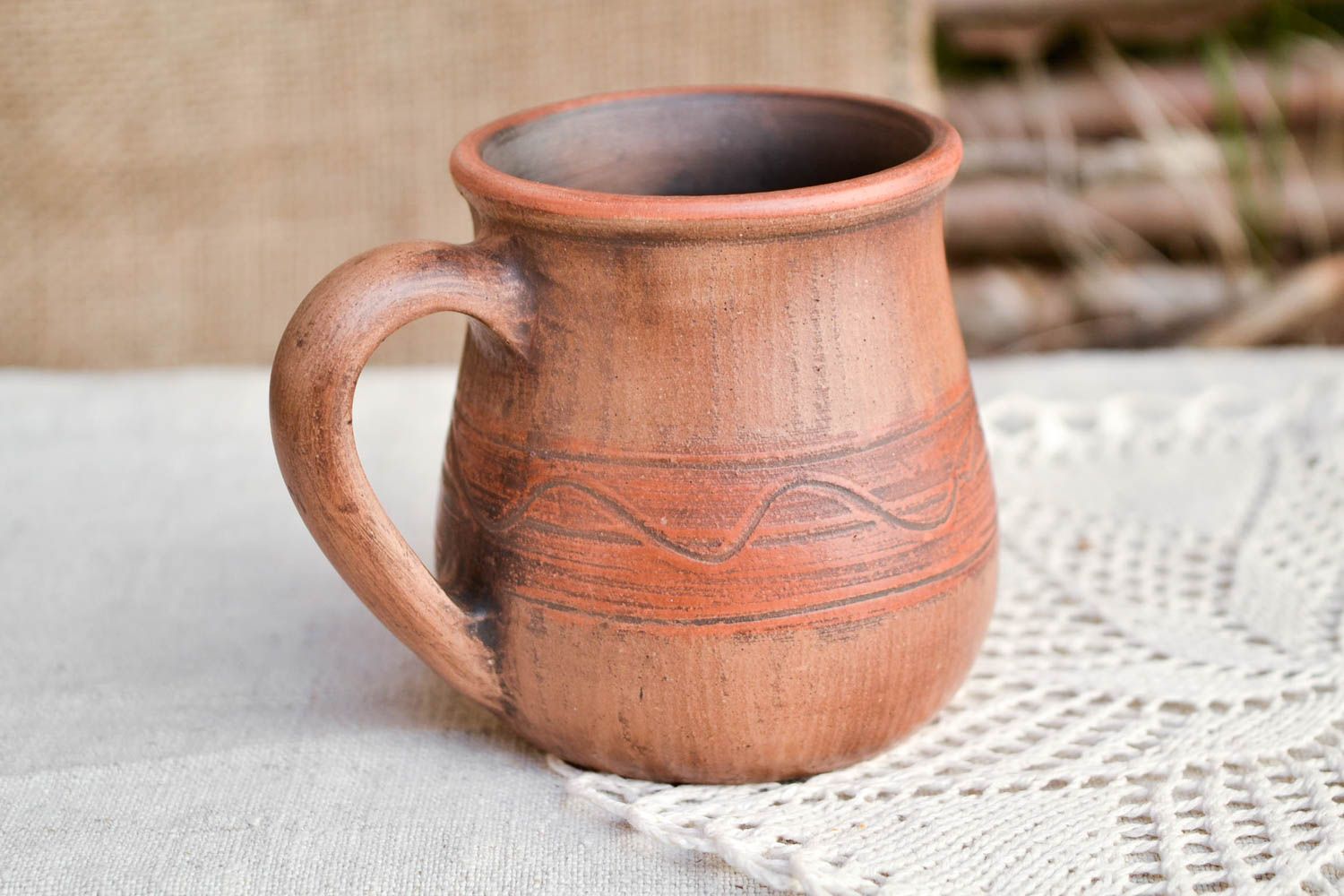 Tasse Keramik handgemachtes Geschirr  Geschenk für Frau Keramik Geschirr  foto 1