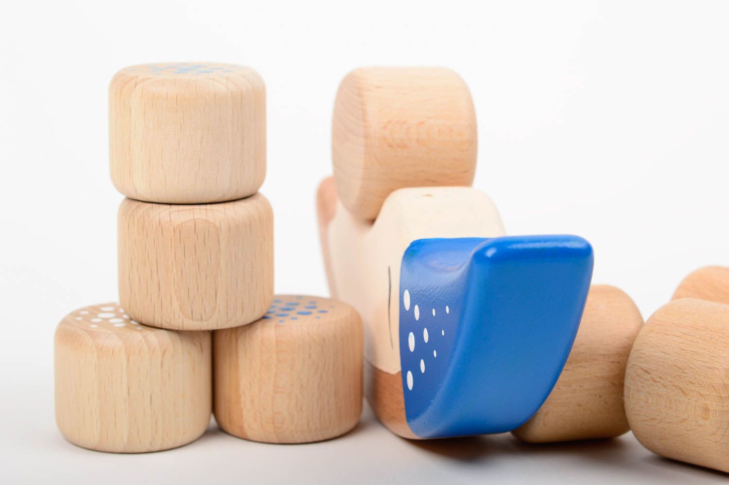 Handmade wooden toy unusual home decor designer developing toys for children photo 5