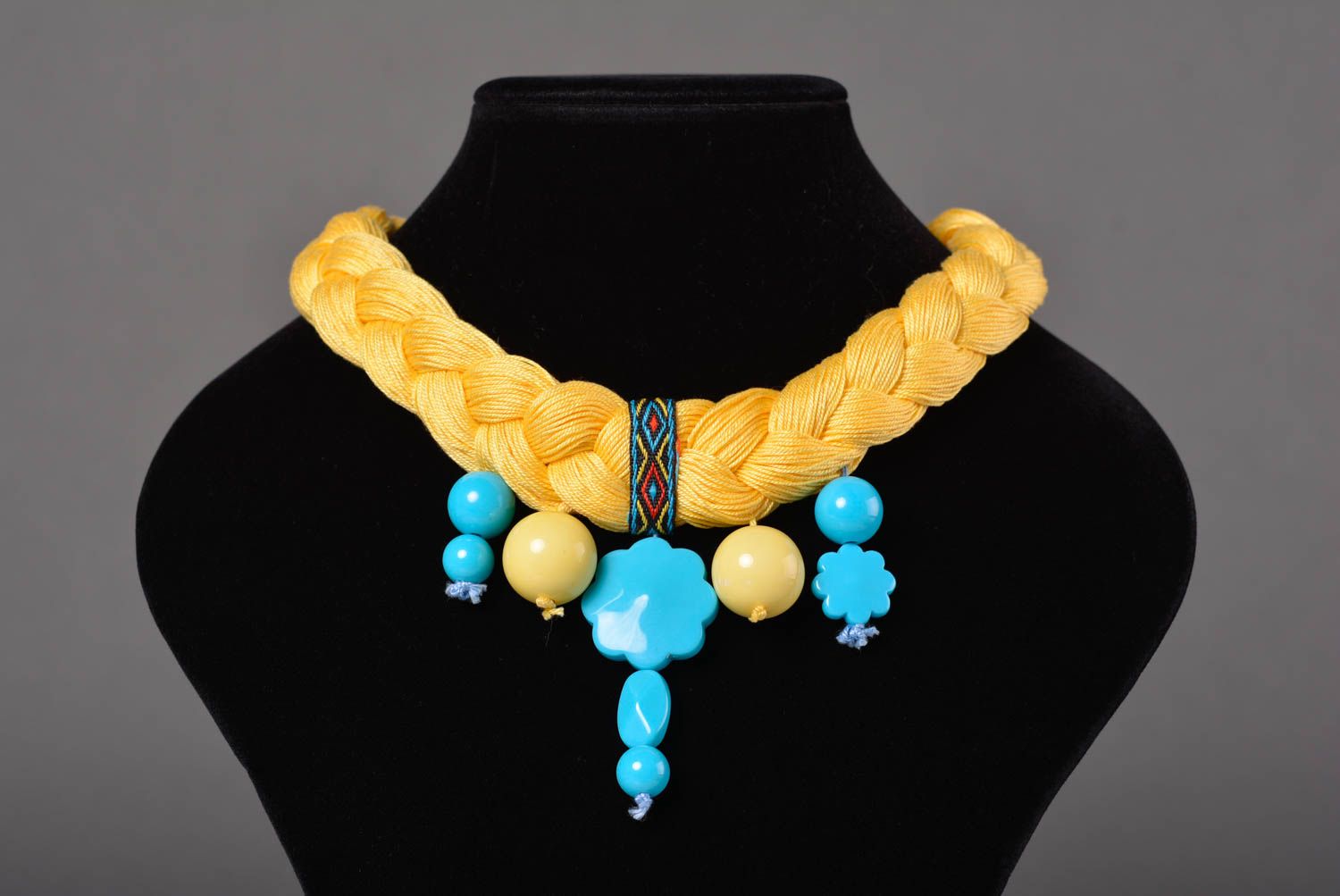 Handmade plait necklace designer jewelry fashion necklaces for women gift ideas photo 3