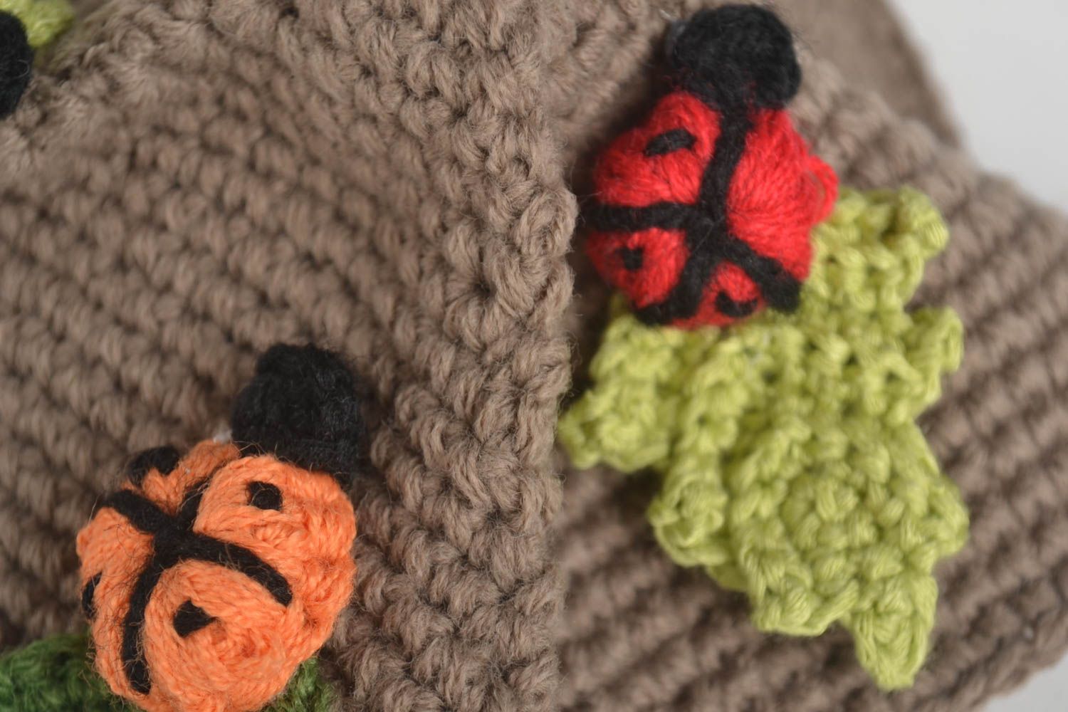 Cubre teteras al crochet artesanal elemento decorativo regalo original Casita foto 2
