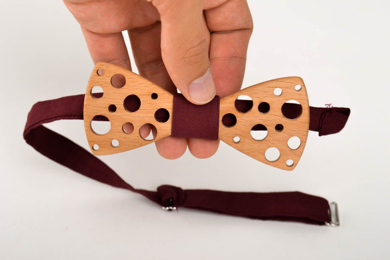 Handmade Fliege Krawatte Geschenk für Männer Krawatte Fliege stilvoll originell foto 5