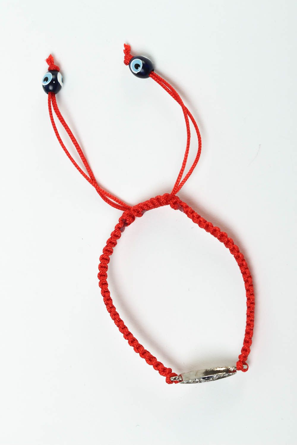 Pulsera de hilos hecha a mano amuleto bisutería de moda accesorio para mujer foto 2