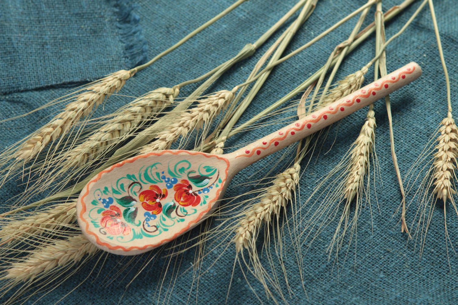 Handmade spoon wooden cutlery unusual gift decor ideas kitchen accessories photo 1