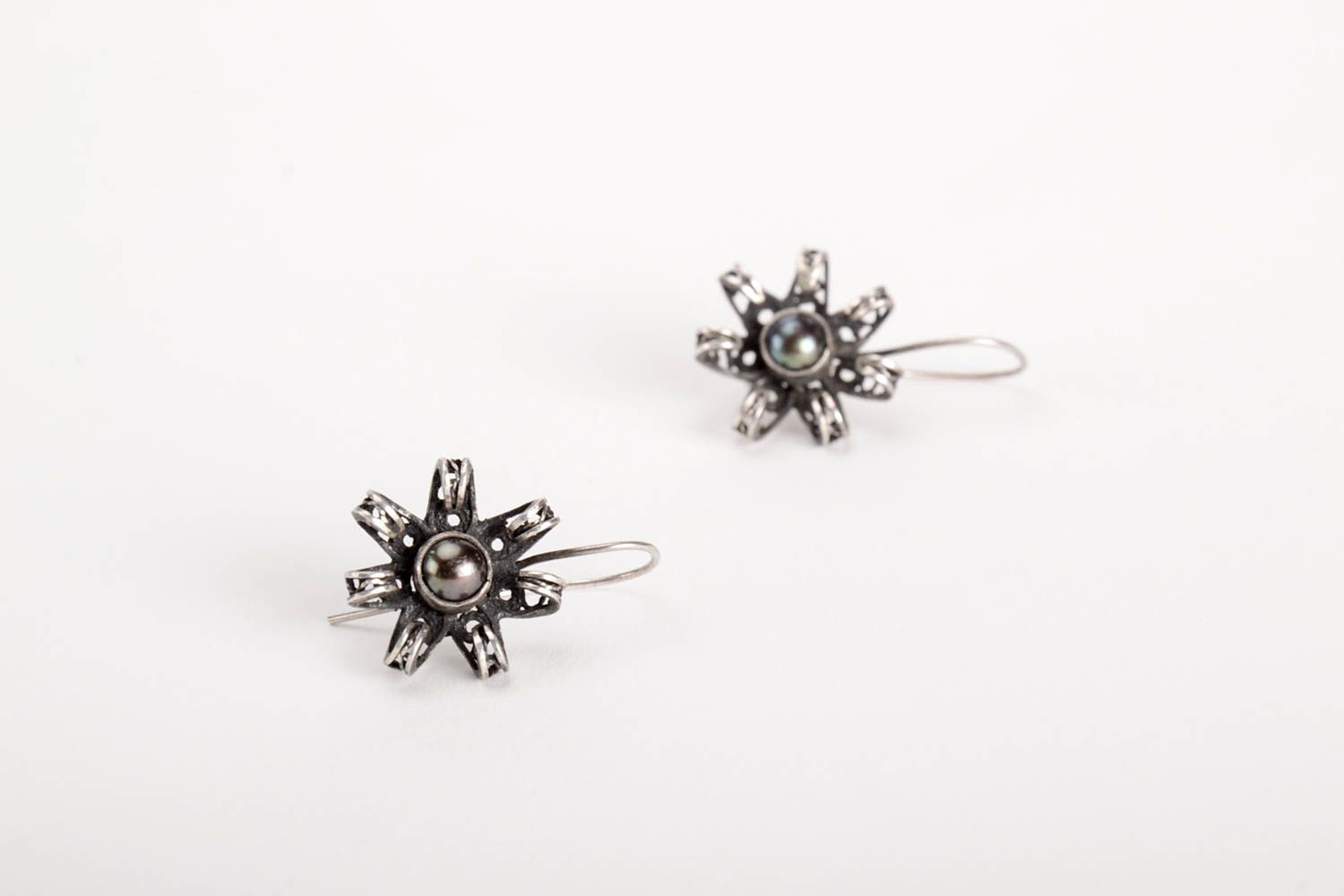 Handmade earrings designer earrings unusual silver earrings gift ideas photo 2