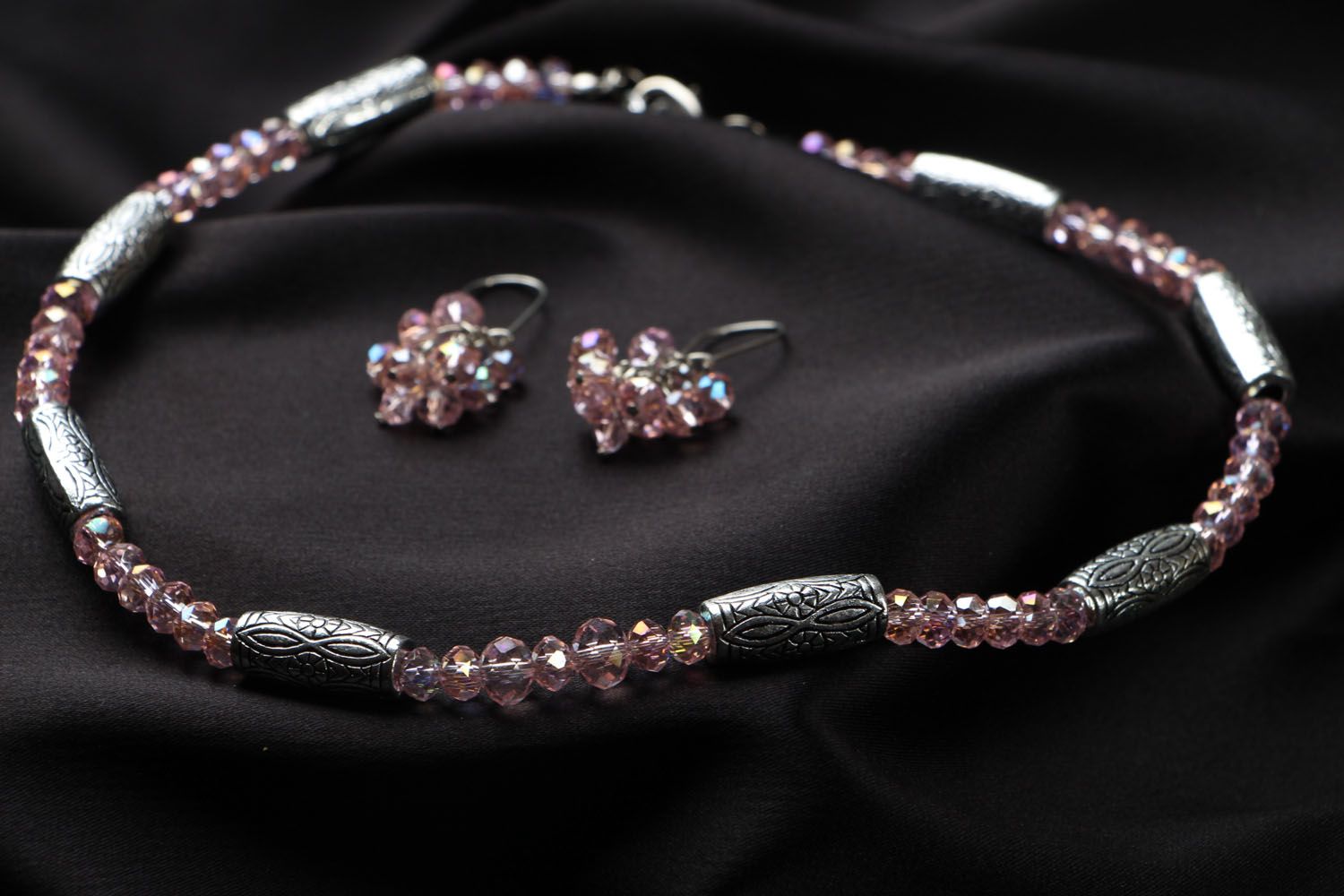 Crystal jewelry set photo 3