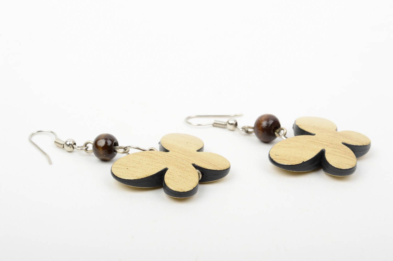 Handmade earrings dangling earrings designer jewelry butterfly earrings photo 4