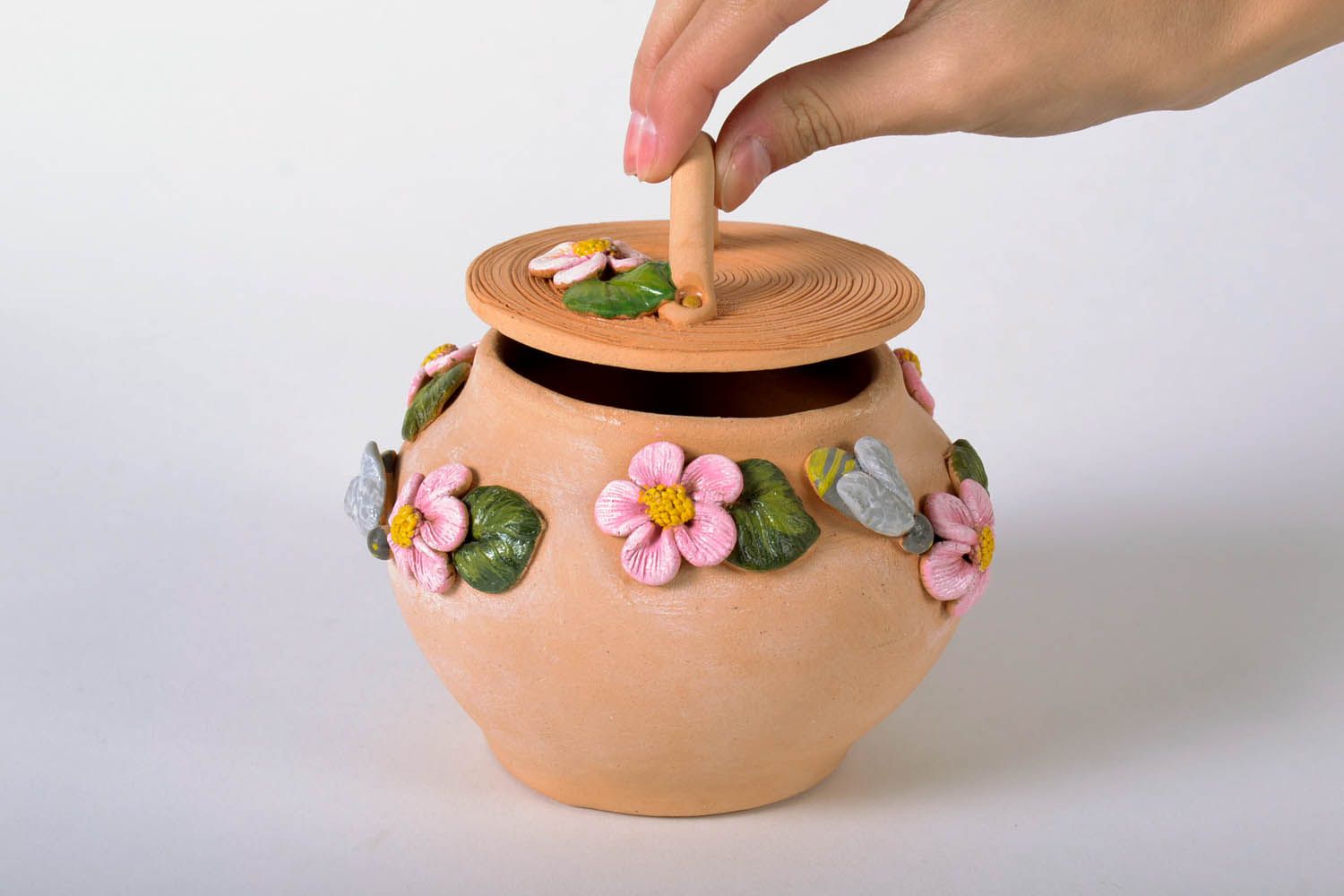 Clay pot for dry-goods photo 5