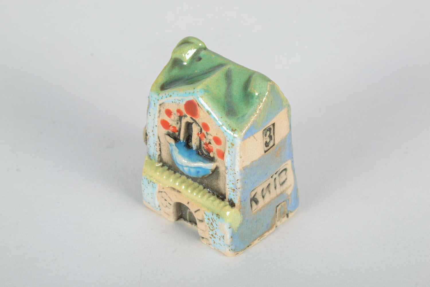 Статуэтка керамическая Маленький домик фото 3