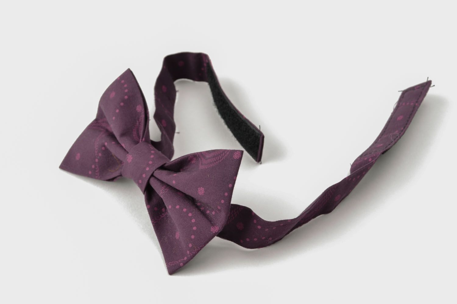 Purple bow tie photo 3
