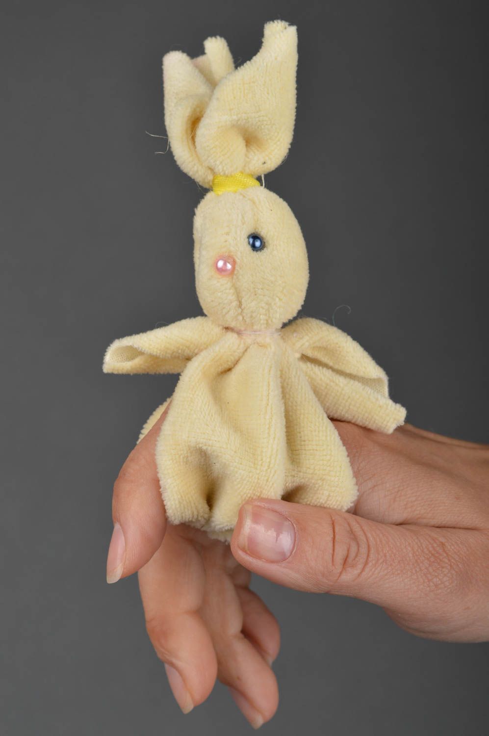 Muñeco de peluche hecho a mano juguete infantil regalo para niño Conejito foto 2