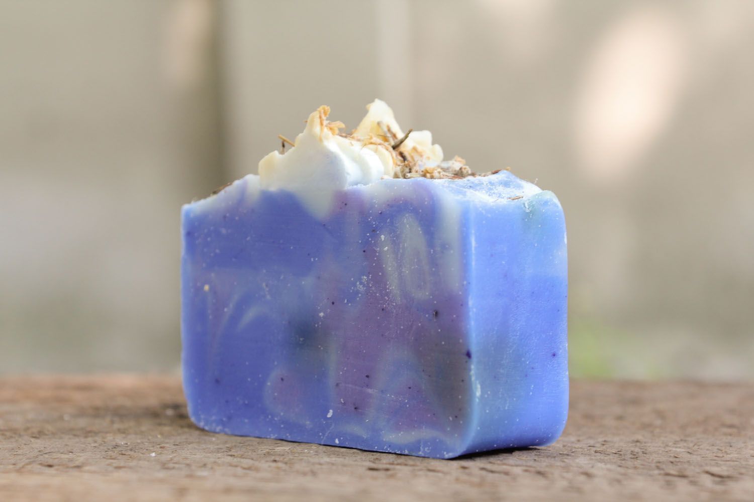 Homemade soap with lavender oil photo 2