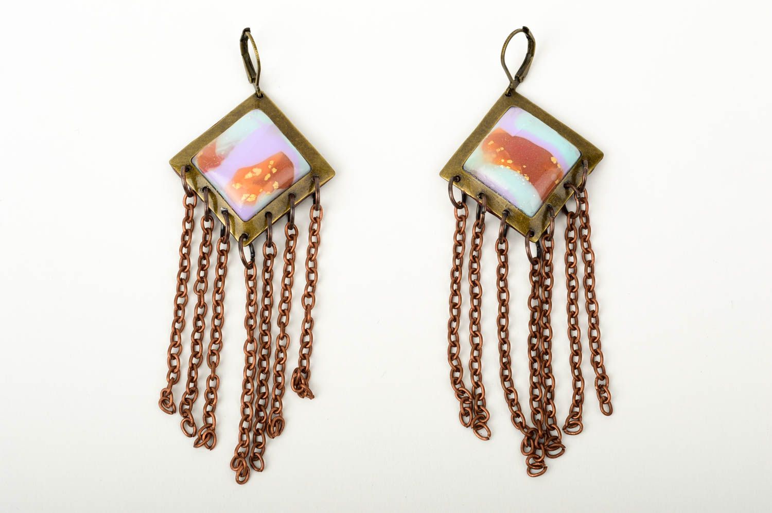 Handmade earrings dangling earrings fashion accessories gifts for women photo 1