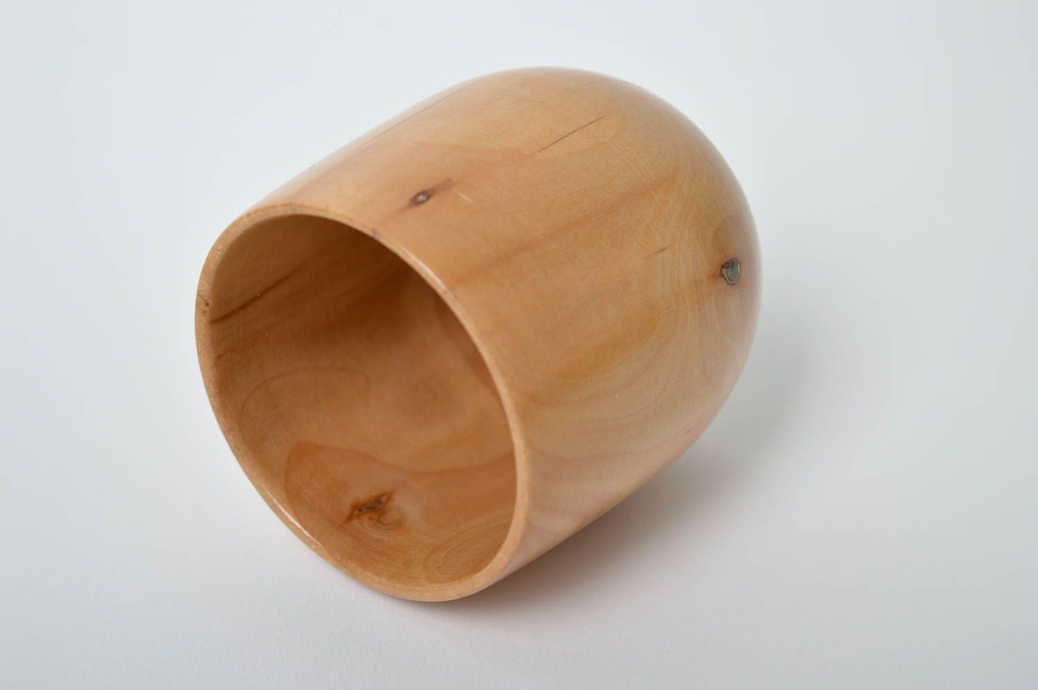 Vaso de madera artesanal utensilio de cocina menaje del hogar vajilla moderna foto 3