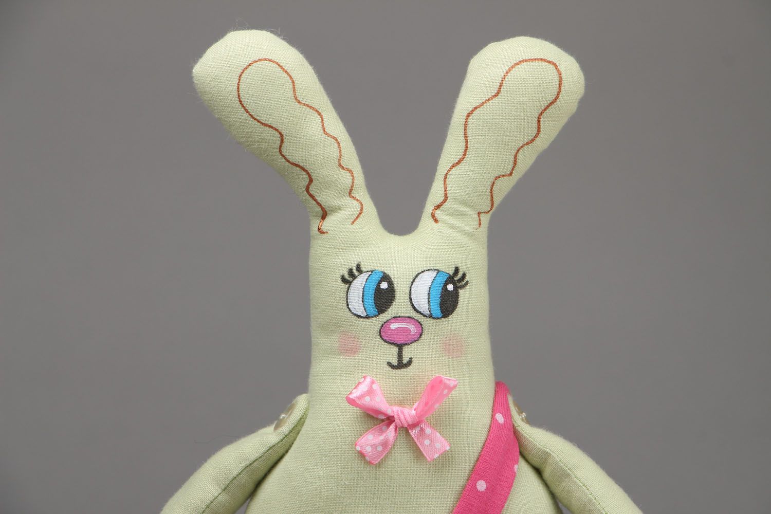 Soft toy Hare in Trousers photo 1