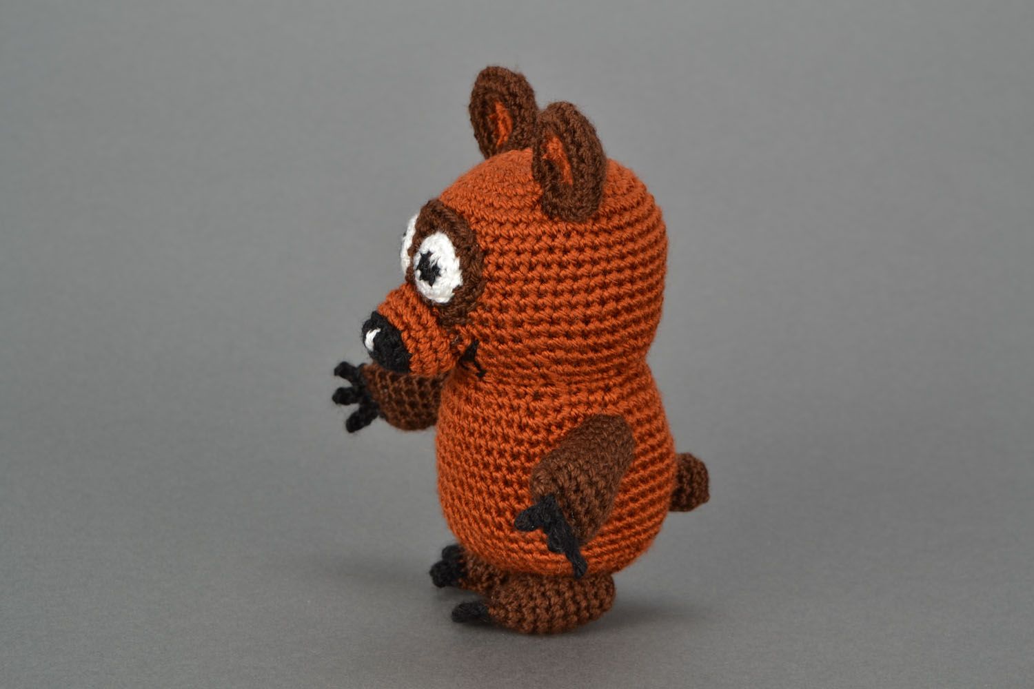 Jouet tricot au crochet Petit Ourson photo 3
