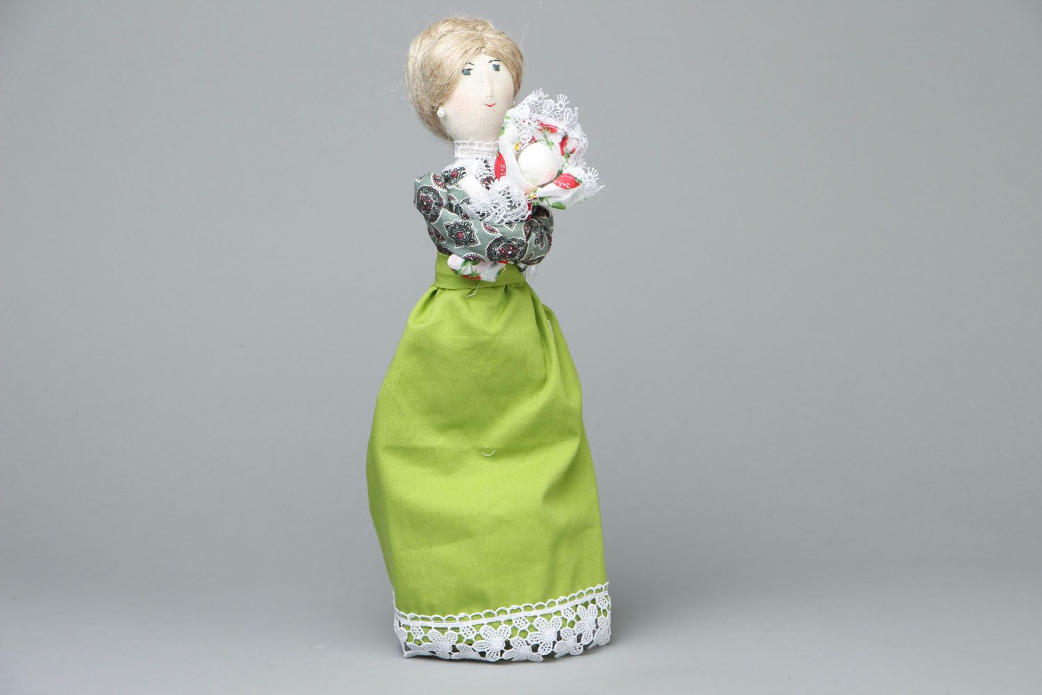 Homemade fabric doll Governess photo 1