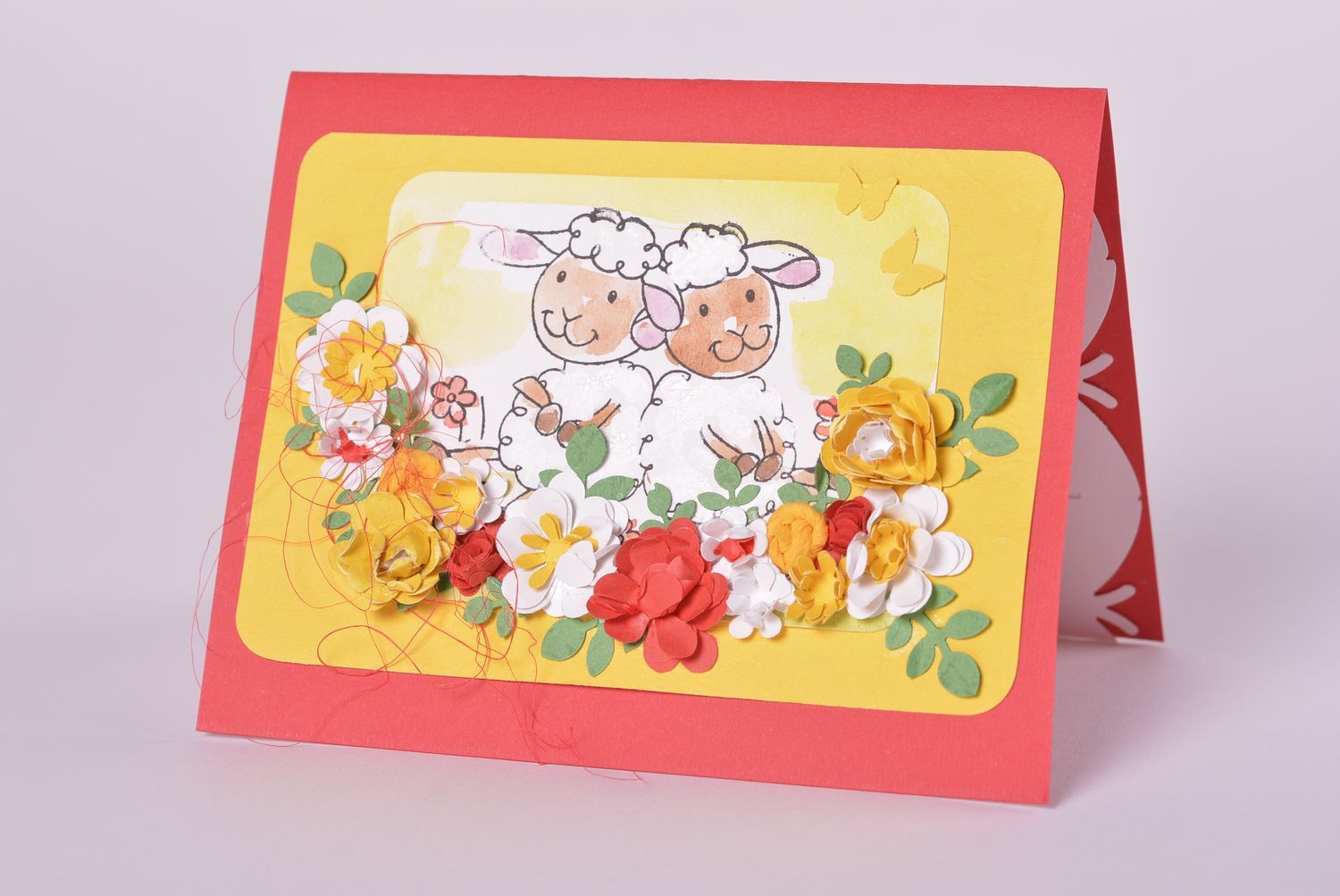 Handmade lustige Geburtstagskarte Geschenkidee für Mädchen Scrapbook Karte schön foto 1