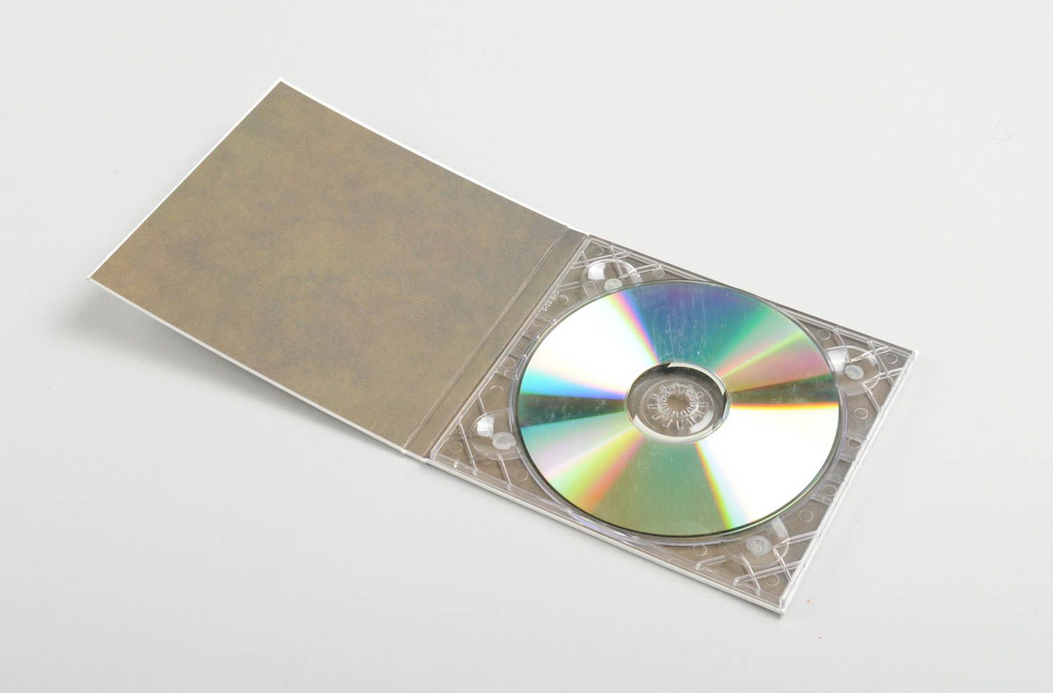 Enveloppe cd dvd faite main Etui pour cd Cadeau original ruban satin design photo 2