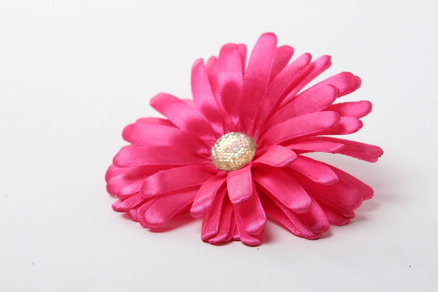 Blumen Haargummi Schmuck handgemacht Mädchen Haarschmuck Mode Accessoires rosa foto 3