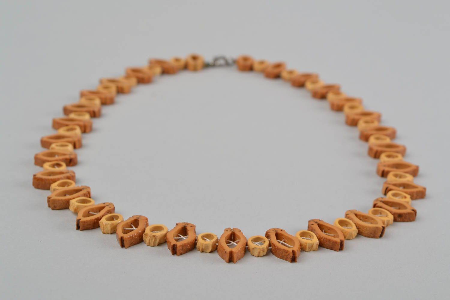 Stylish homemade botanical jewelry designer necklace for women eco jewelry photo 4