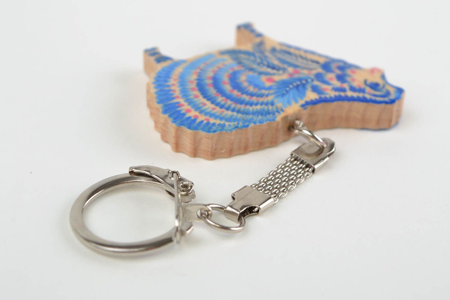 Designer keychain handmade accessories souvenir ideas wooden gifts cool keyrings photo 10