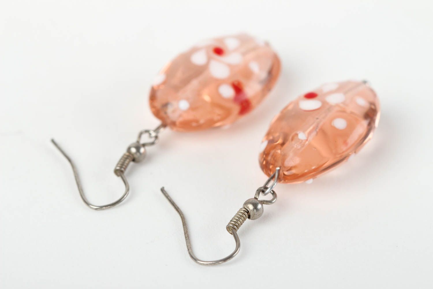 Unusual handmade glass earrings glass art artisan jewelry designs gift ideas photo 4