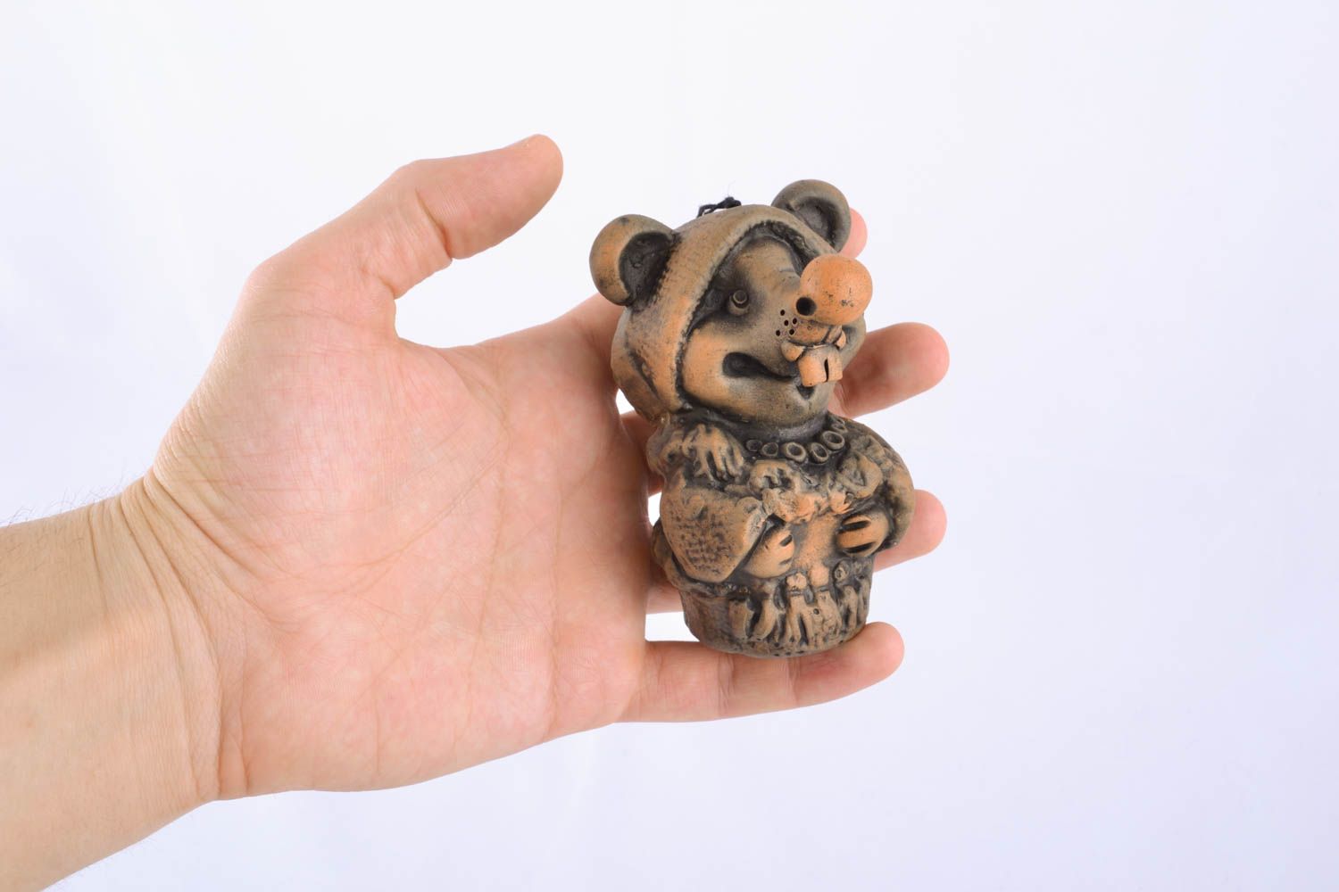 Handmade ceramic bell photo 4