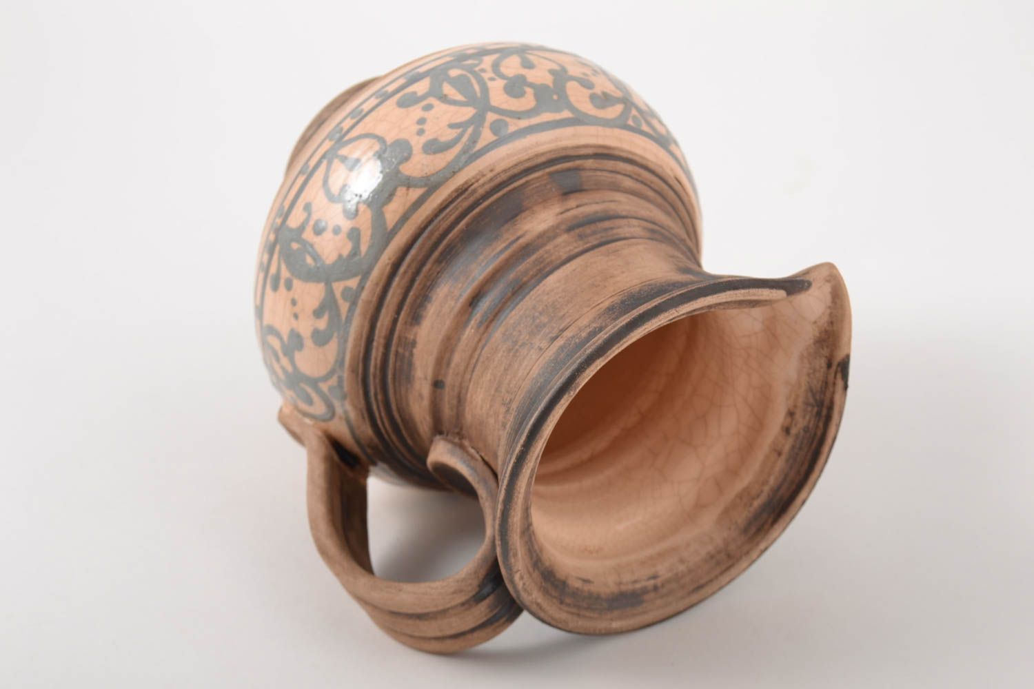 Jarro de cerámica hecho a mano vajilla original utensilios de cocina  foto 3