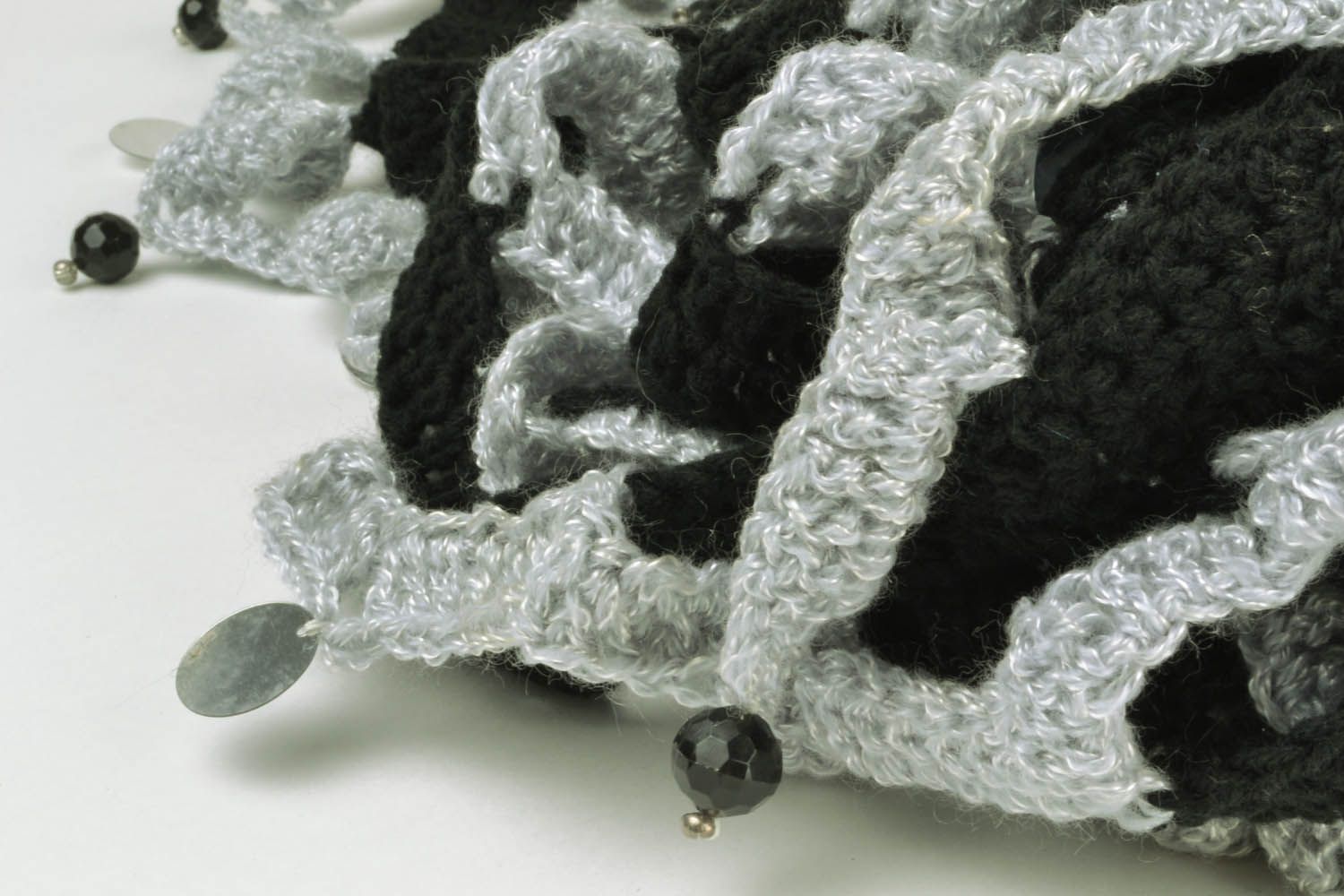 Unusual crochet scarf  photo 3