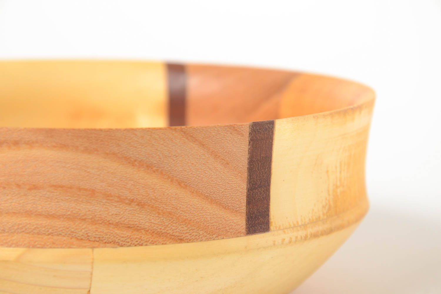 Деревянная посуда ручной работы деревянная тарелка глубокая посуда из дерева фото 5