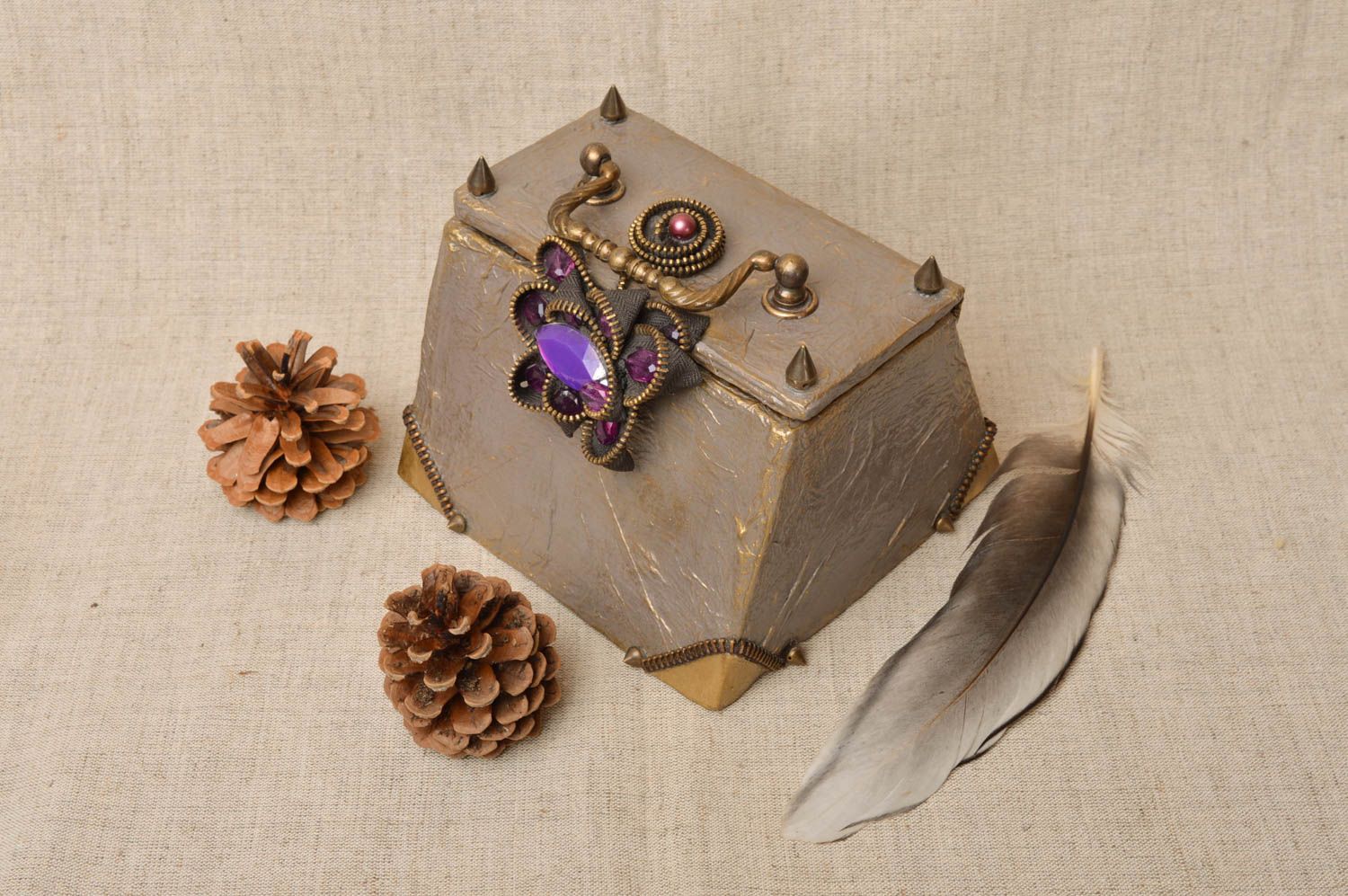 Handmade jewelry organizer jewellery box gift boxes interior decorating ideas photo 1