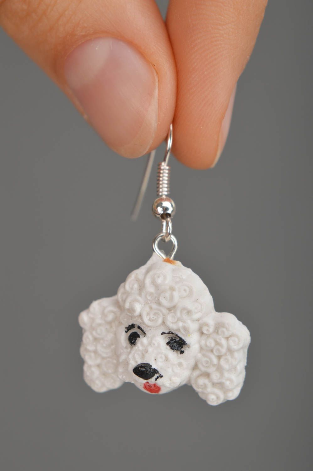 Schmuck aus Keramik Handgemachte Ohrringe Geschenk für Frauen Damen Ohrringe foto 5