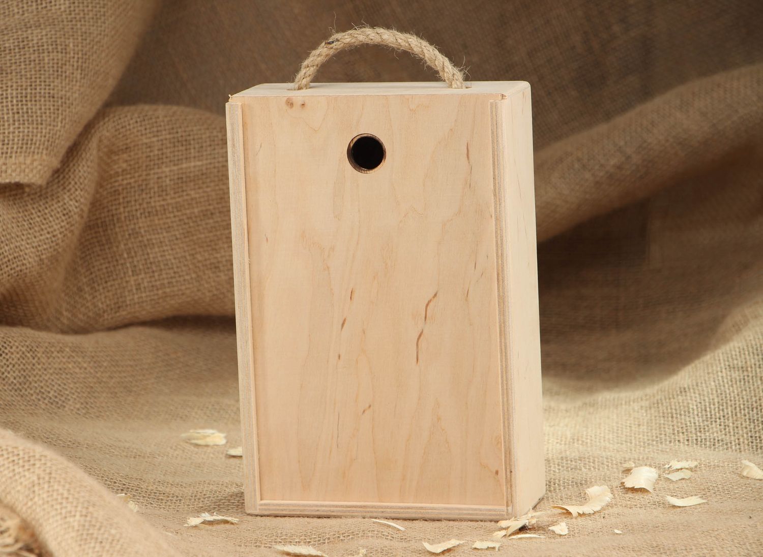 Holz Kiste mit Deckel zum Bemalen foto 5