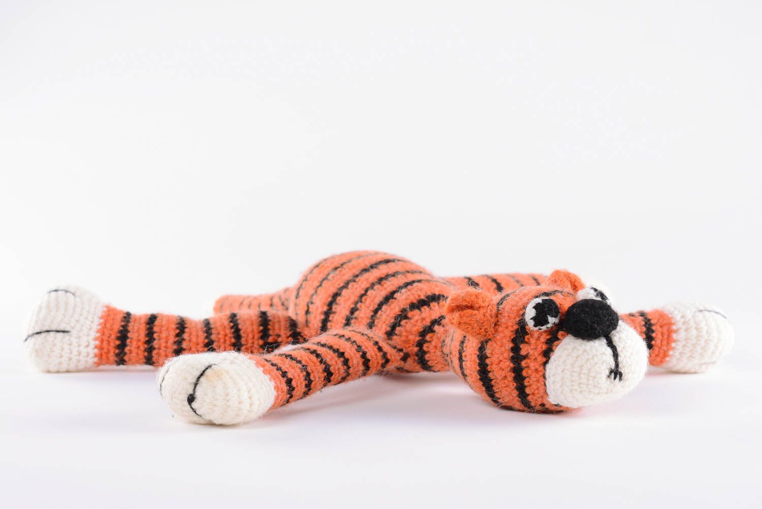 Soft crochet toy Tiger photo 5