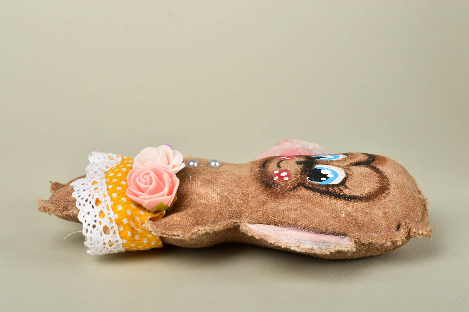 Muñeco de peluche hecho a mano juguete decorativo decoración de interior foto 3