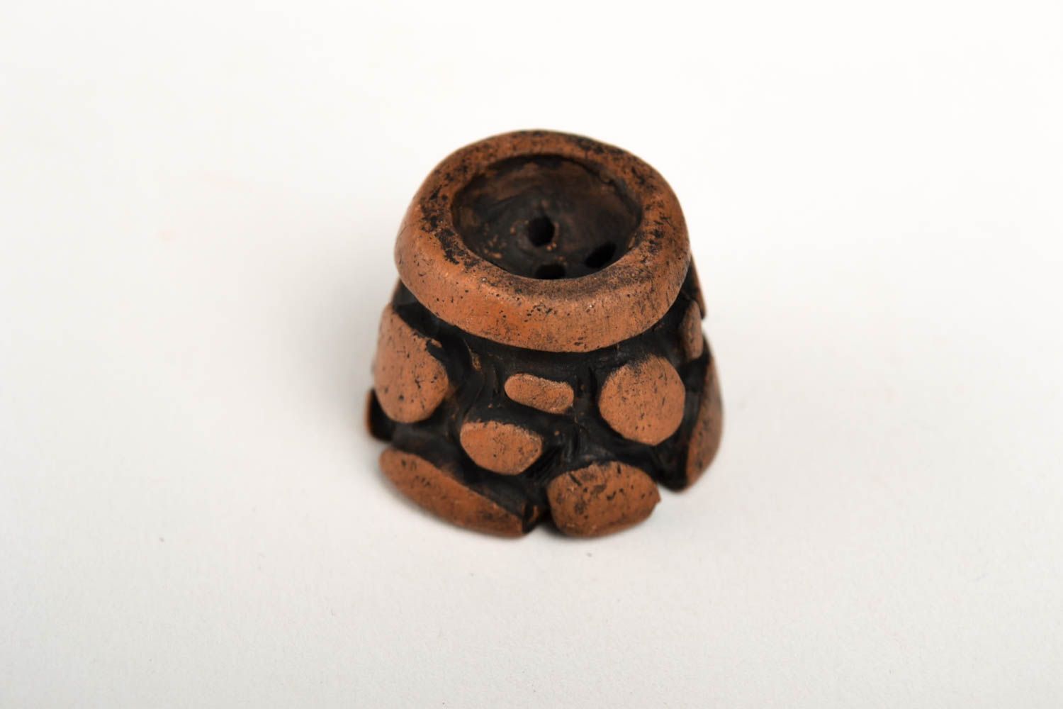 Keramik Handarbeit Shisha Kopf ausgefallenes Geschenk Shisha Tonkopf Souvenir foto 3
