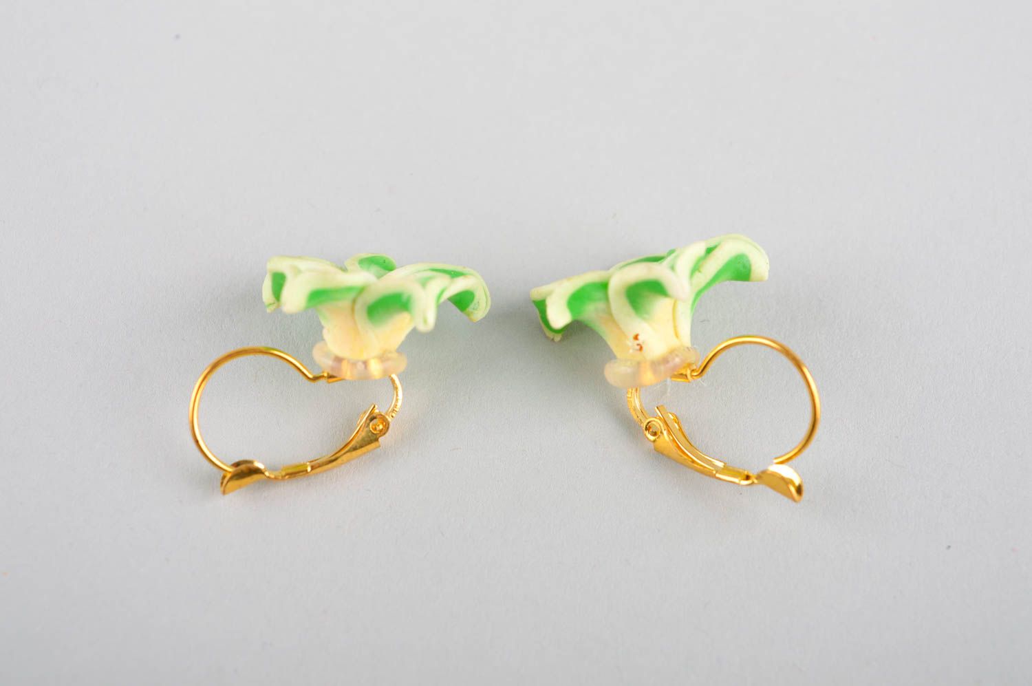 Exclusive handmade earrings vintage earrings plastic earrings for girls photo 4