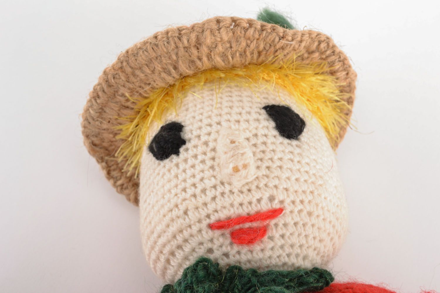 Grande poupée tricotée faite main  photo 3