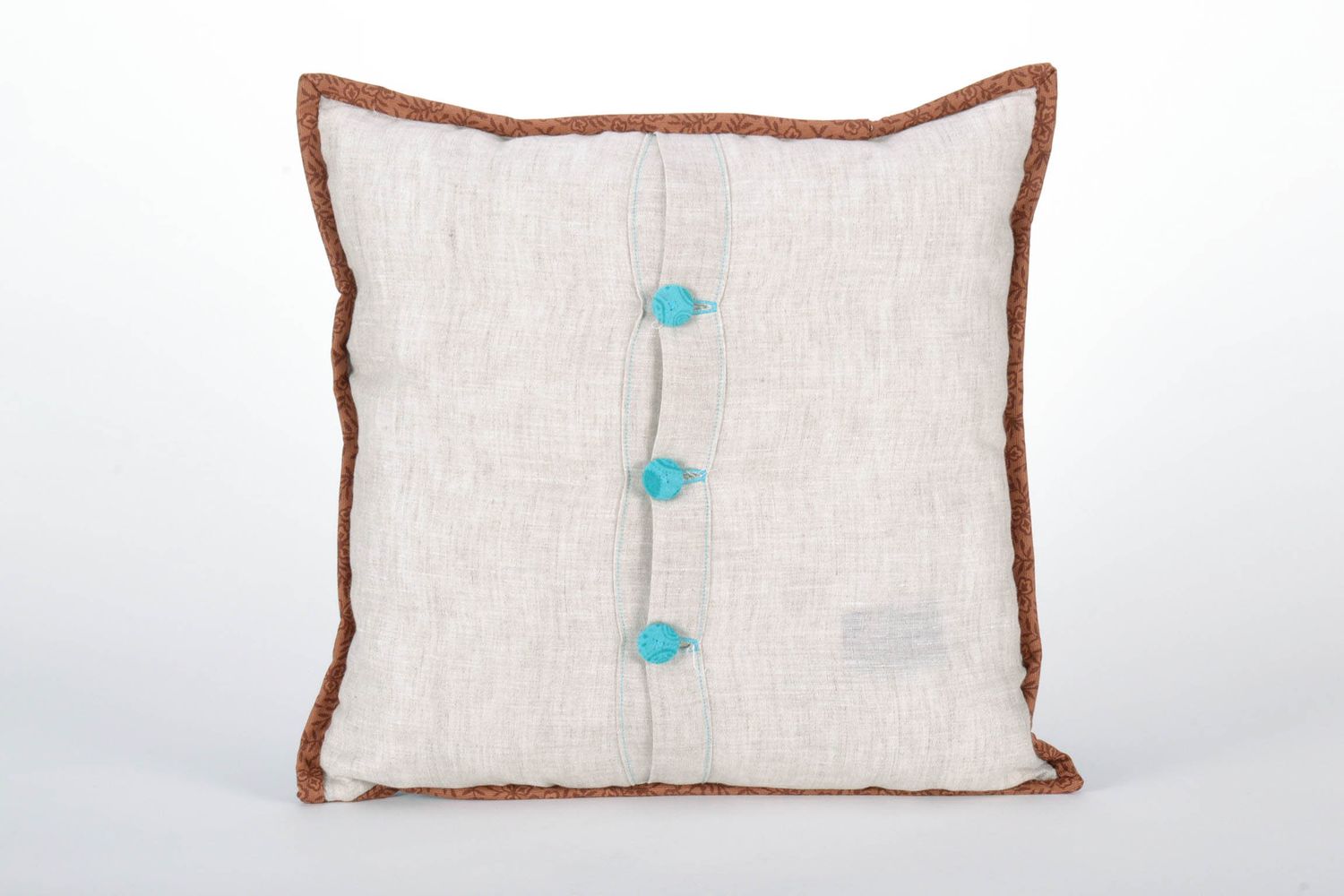 Cuscino decorativo fatto a mano morbido in stoffa cuscini per divani originali
 foto 3