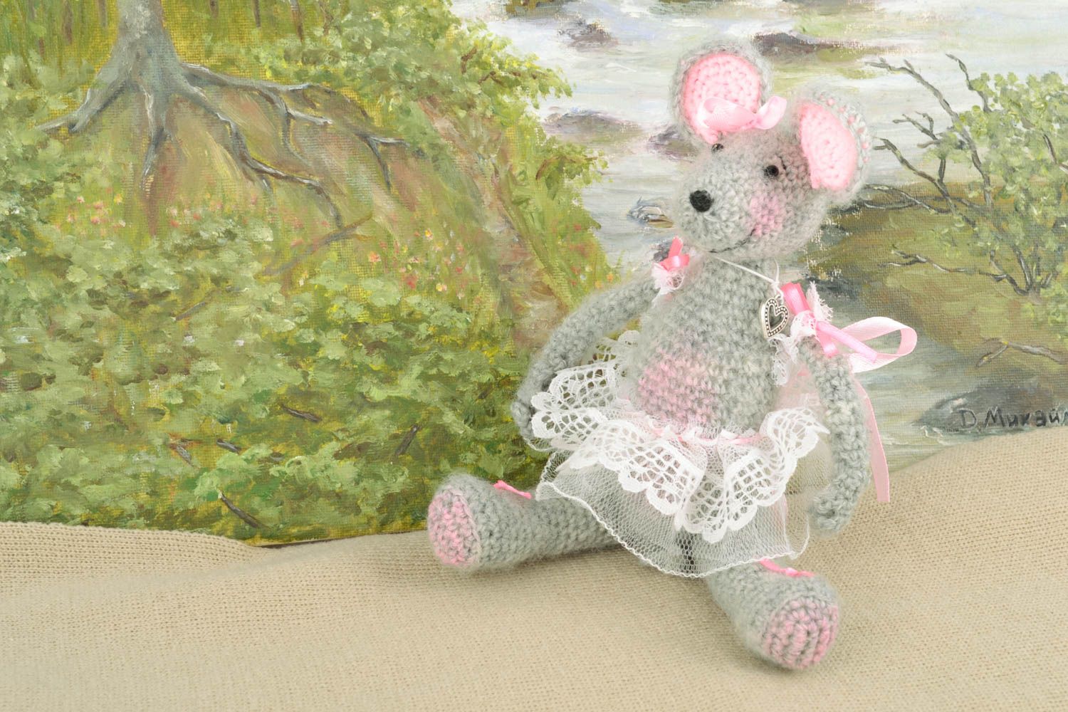 Crochet toy Mouse photo 5