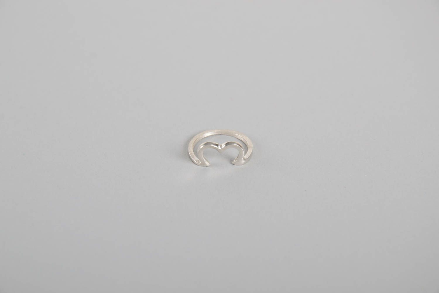 Серебреное кольцо ручной работы женское кольцо элитная бижутерия красивое фото 5