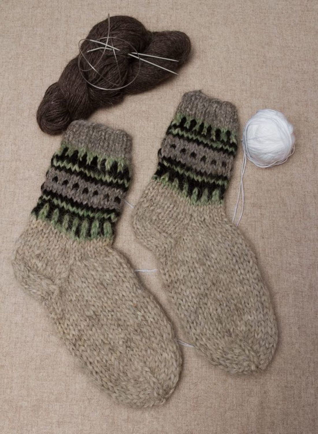 Men's wool socks photo 1