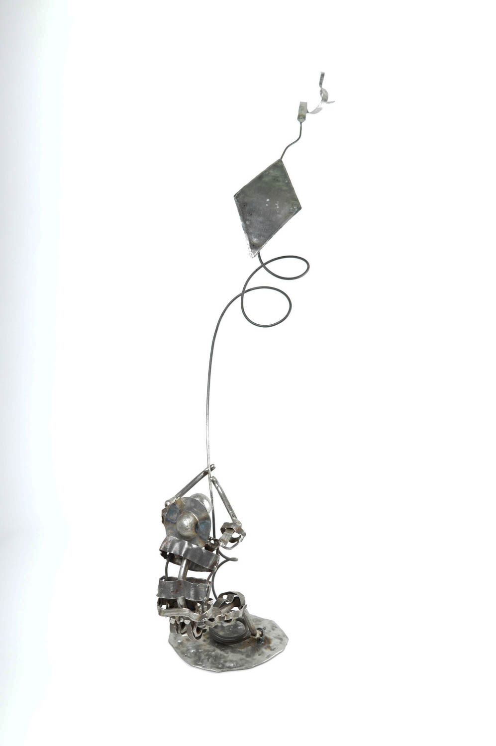Декор для дома хэнд мэйд фигурка из металла необычный подарок Воздушный змей фото 4
