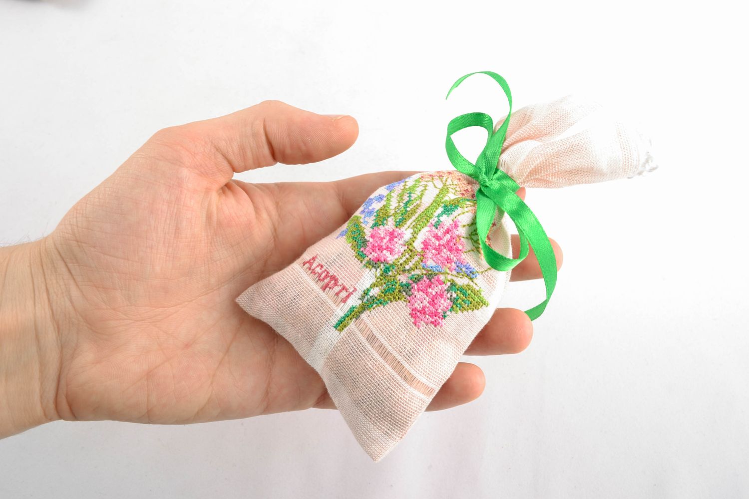 Soft sachet bag with herbs photo 5