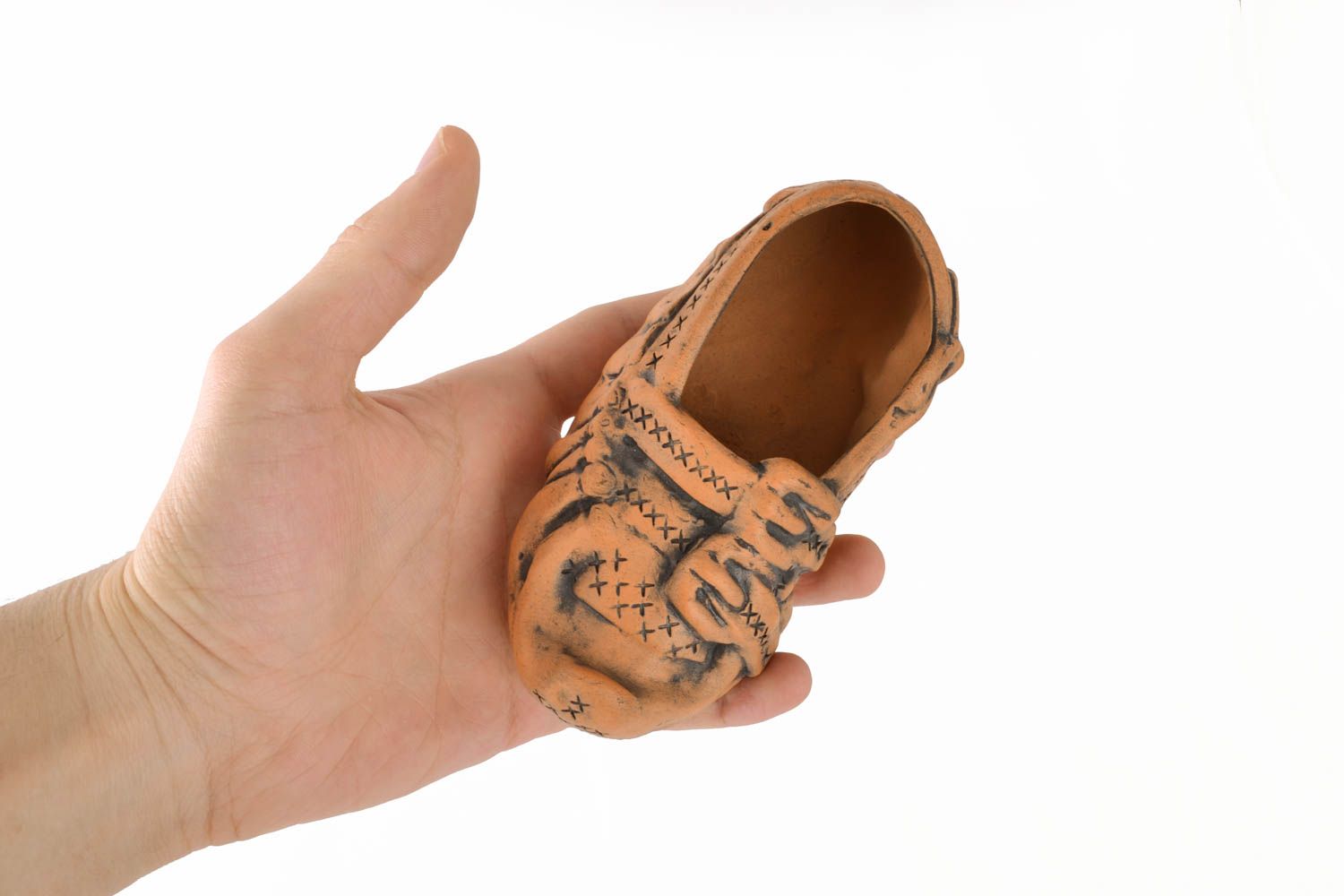 Ceramic figurine Shoe photo 4