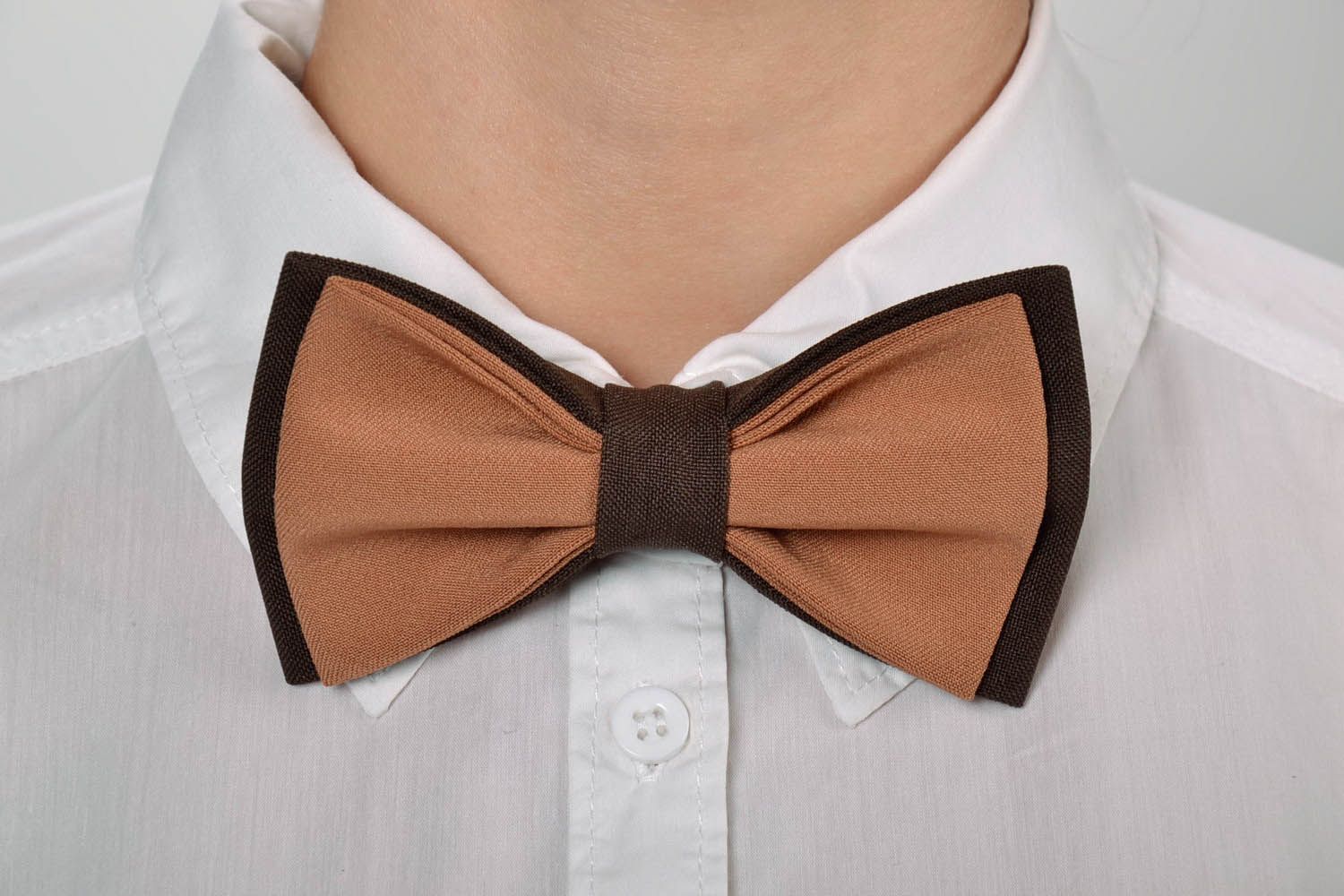 Cotton bow tie photo 5